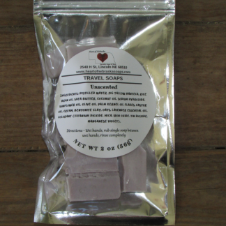 unscented travel soap