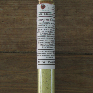 lemongrass single bath salt