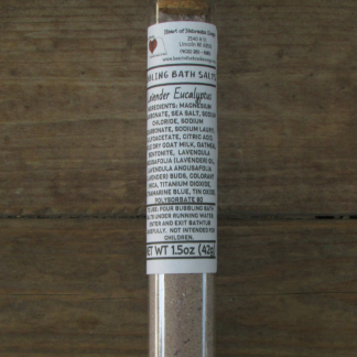 lavender eucalyptus single bath salt