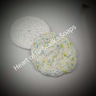 white face scrubbies
