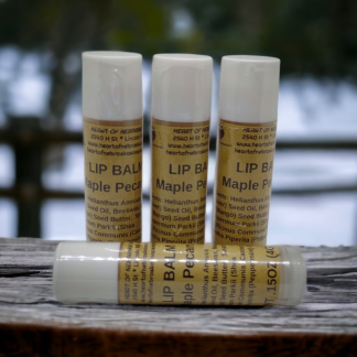 maple pecan lip balm