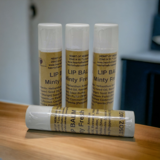 minty fresh lip balm