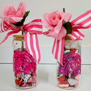 candy filled tumbler