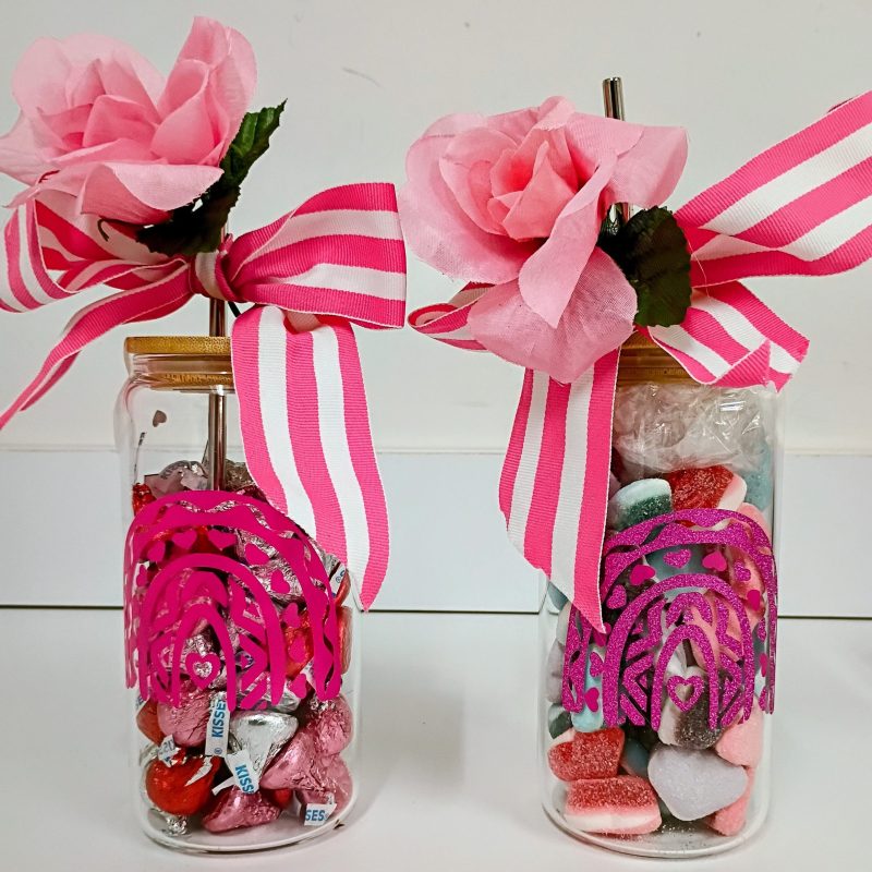 candy filled tumbler